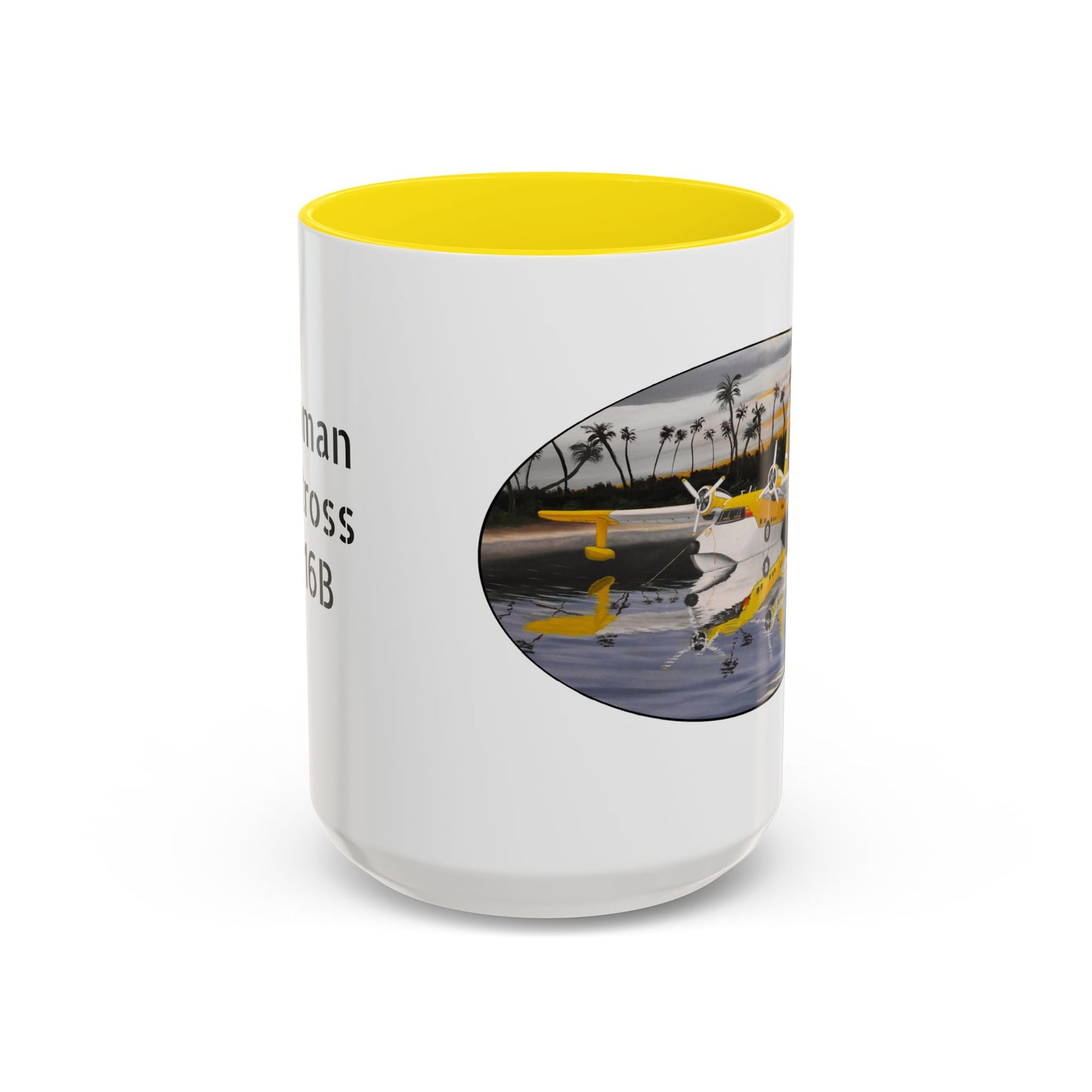 Mug, seaplane coffee mug grumman albatross. Aviation, pilot gift, airplane lover, travel enthusiast, unique coffee cup, aviation decor