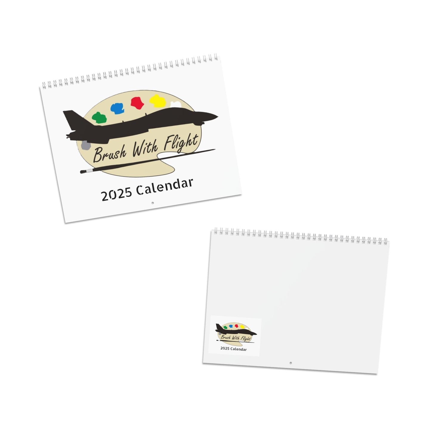 Aviation Art Calendar 2025 | Airplane Wall Calendar, Pilot Gift, Military Aviation Decor, Office Wall Art, Airplane Enthusiast Gift