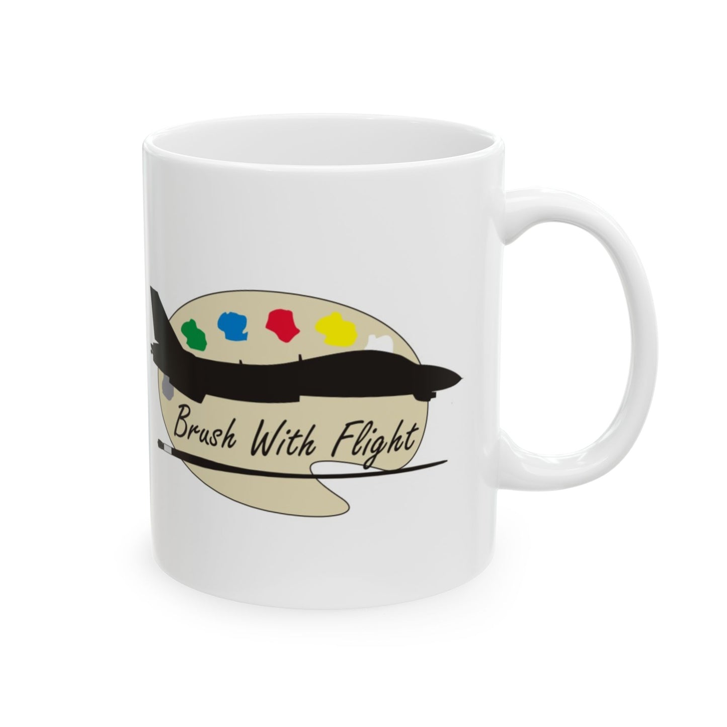 Ceramic Mug – "I get the story, you get the art!”