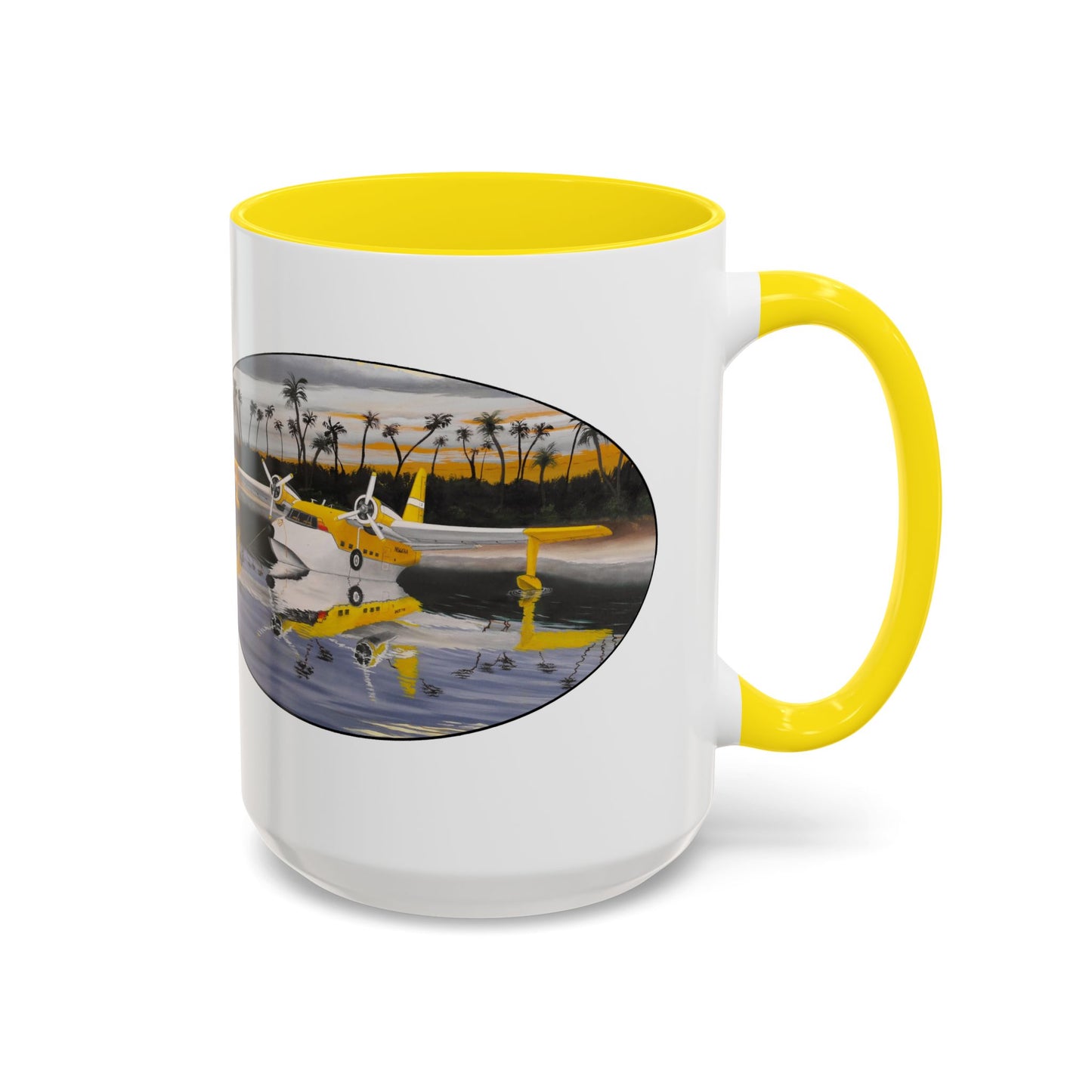 Mug, seaplane coffee mug grumman albatross. Aviation, pilot gift, airplane lover, travel enthusiast, unique coffee cup, aviation decor